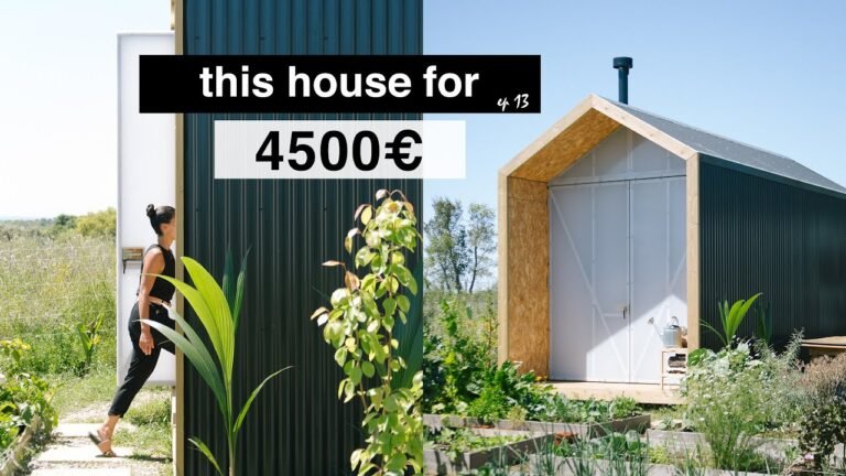 BUYING OUR FIRST HOUSE IN PORTUGAL FOR 4500€ | Ep13 Black Metal Off-Grid Tiny House