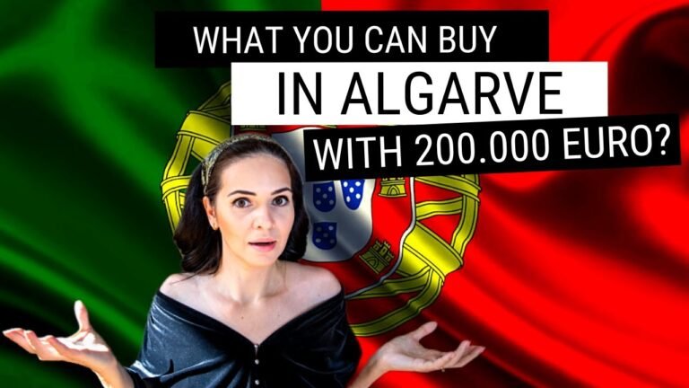 BUYING REAL ESTATE IN PORTUGAL ON A BUDGET 200.000 EURO 🏡 😱