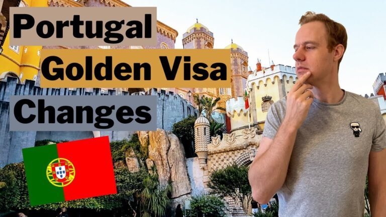 Changes to Portugal Golden Visa Program