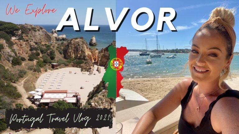 Portugal Travel Vlog 2021 – We Explore Alvor, Algarve Portugal