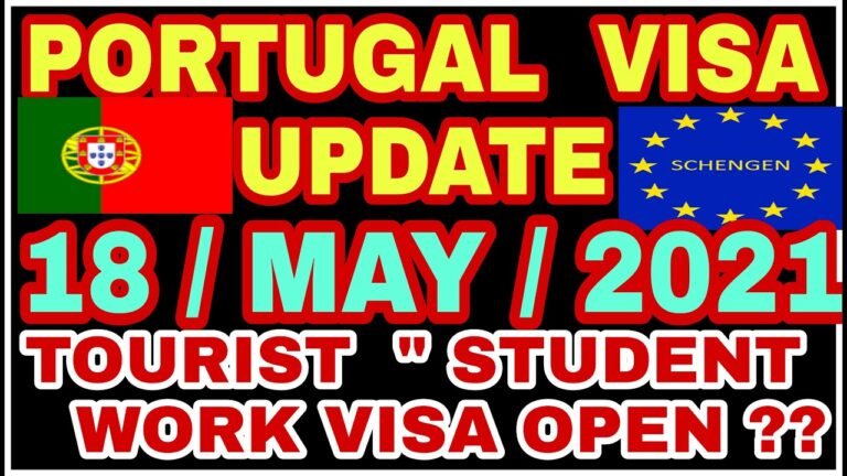 Portugal 🇵🇹 Visa Update 2021 | Khanna Visa Update |