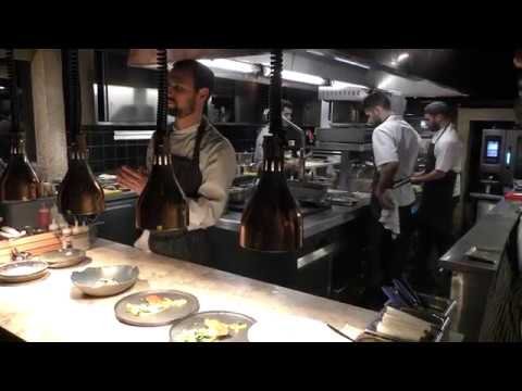 Busy service at restaurant Alma in Lisboa, Portugal