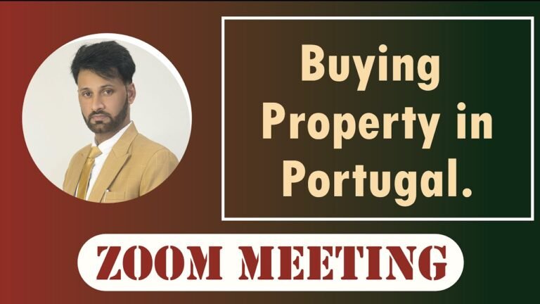 Buying Property in Portugal. (Golden Visa)