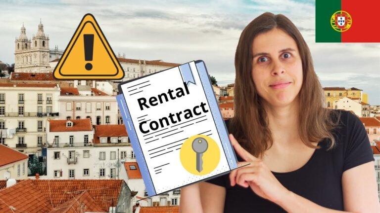 Don't rent in Portugal before you review these KEY contract items | Moving to Portugal