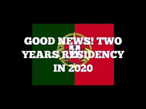 GOOD NEWS !TWO YEARS RESIDENCY PERMIT BEGINS IN 2020.