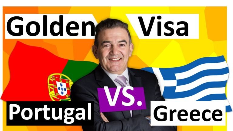 Golden Visa Greece vs. Golden Visa Portugal