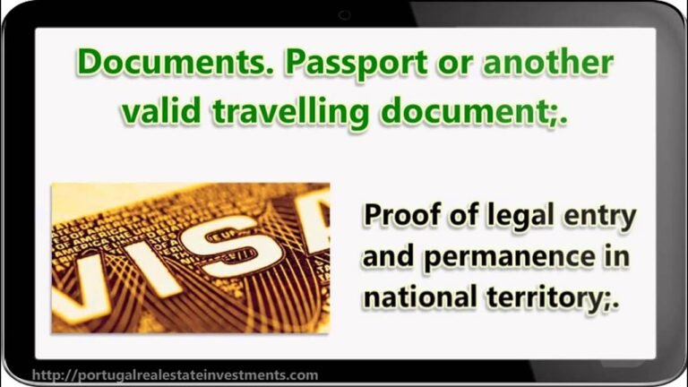 Golden Visa Residency in Portugal through Real Estate Acquisition