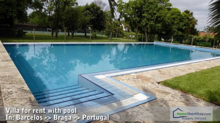 Holiday House for rent in North Portugal with pool and court tennis