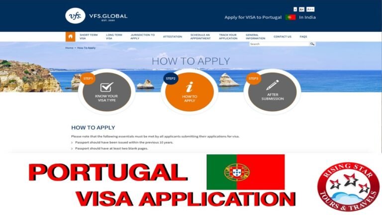 How to Fill Portugal Visa l Portugal Visa for IndianlPortugal Visa Process|portugal visa Information