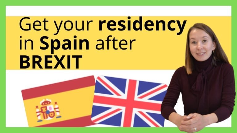 🇪🇸 🇬🇧 How to GET RESIDENCY in Spain AFTER BREXIT for UK Citizens 📌(New Instruction Published)