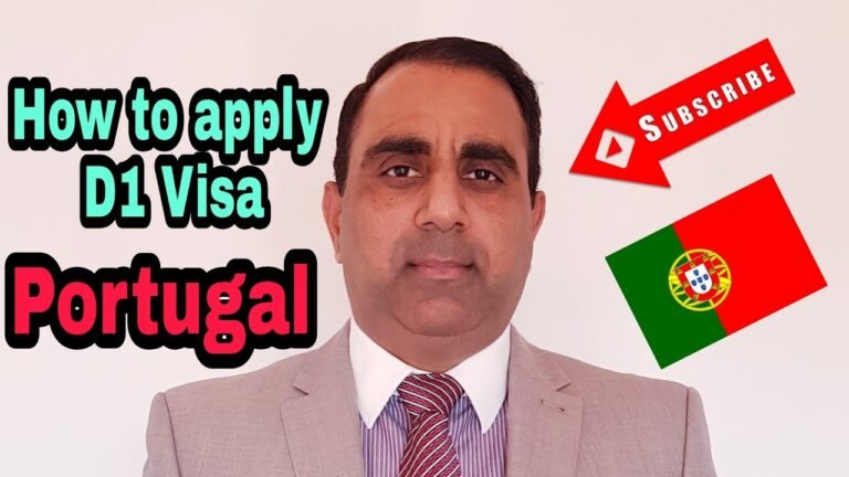 How to apply D1 Visa for Portugal | Traveler777