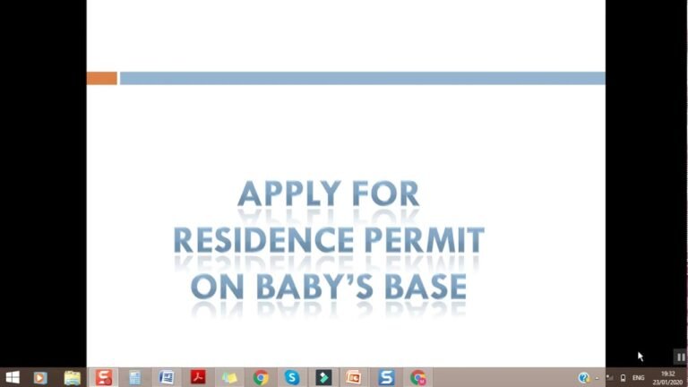 How to get Residence Permit on baby's base in Portugal – Hindi