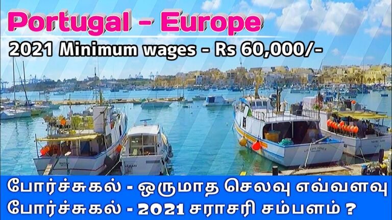 Portugal 2021 wages | Portugal living expenses | போர்ச்சுக்கல் நண்பர்களுடன் Conversation | #portugal