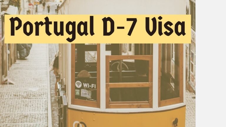 Portugal D-7 Visa ll Portugal Visa from Nepal ll how to apply Portugal visa?