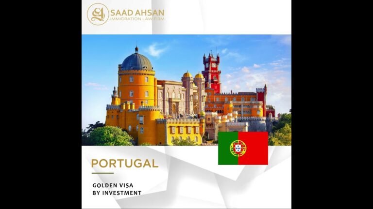 Portugal Golden Visa Scheme | Saad Ahsan Immigration Law Firm