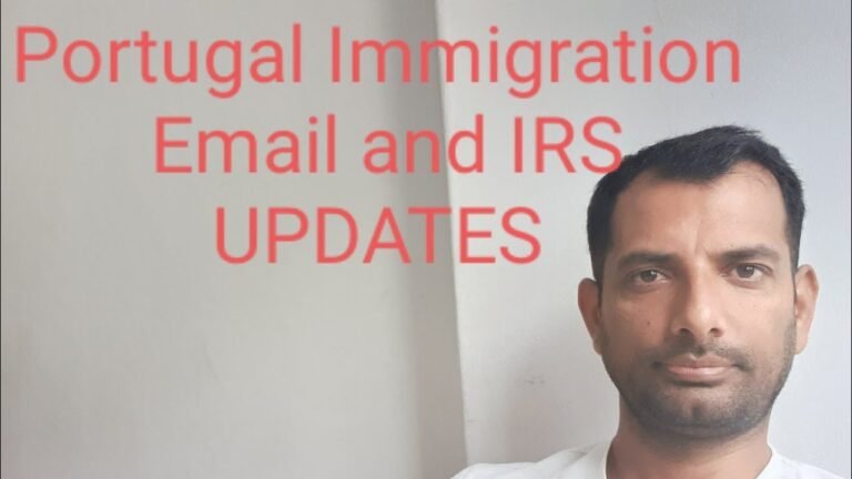 Portugal Immigration 2020 Email and IRS Updates