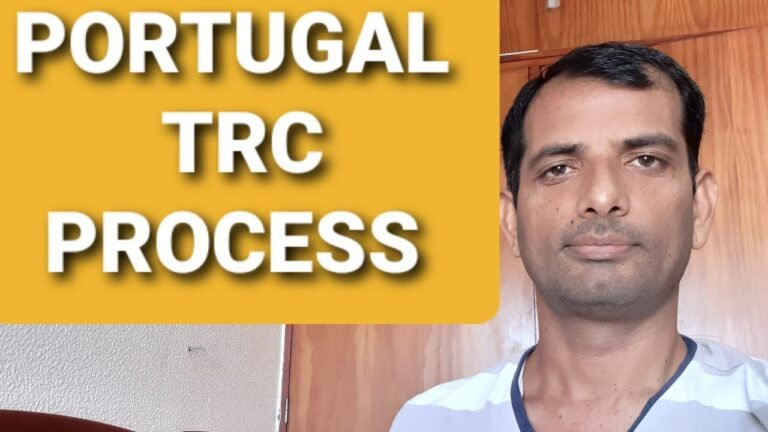 Portugal Immigration 2020 TRC Process