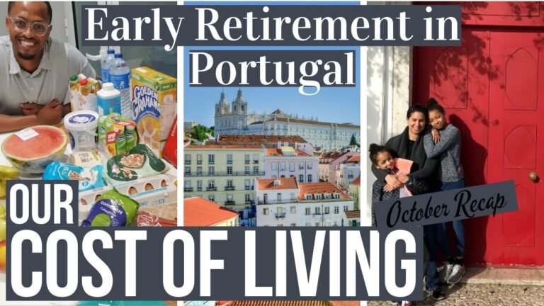 Portugal Monthly Expenses – Healthcare, Rent, Food . . . | EARLY RETIREMENT (Ep 2. October Recap)