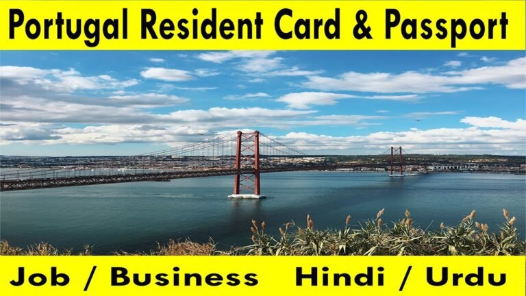 Portugal Resident Card | Portugal Passport