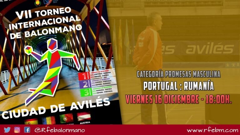 Portugal : Rumanía – Torneo Internacional Villa de Avilés