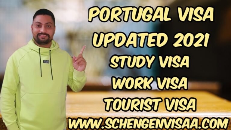 Portugal Visa information 2021 | Schengen visa update | Portugal work visa | Portugal study visa