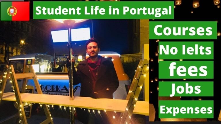 Student life in Portugal | How To Get Addmission| Which Universities are Best | Study Gap No Problem