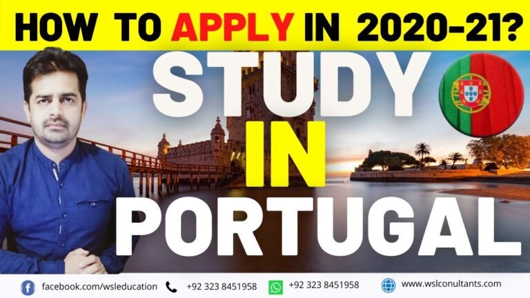 Study in Portugal | Study in Portugal from Pakistan | How to Apply