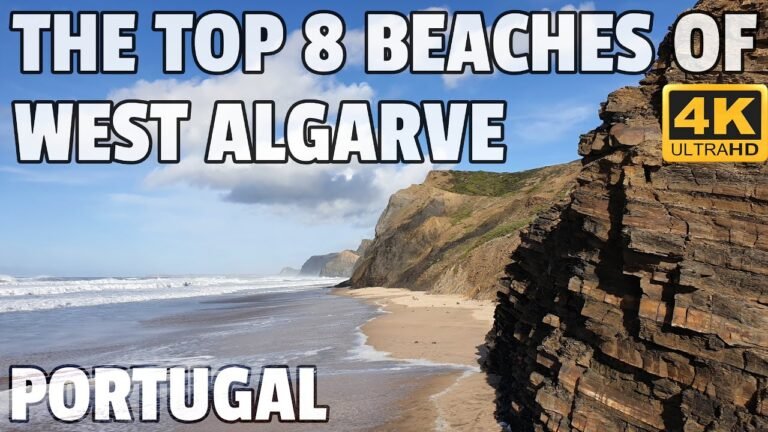 TOP 8 BEACHES OF ALGARVE WEST COAST – PORTUGAL 2021 4K