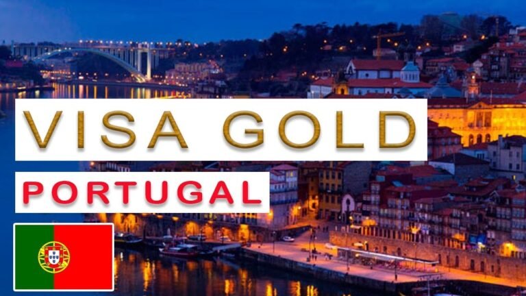 VISA GOLD | PORTUGAL | (Golden Visa) | Autorização de Residência | Investimento | Investidor