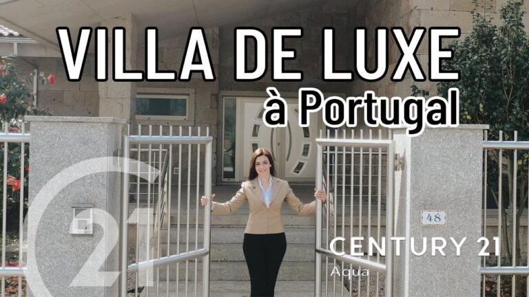 Villa de luxe de 4 chambres à coucher avec 8 étages et piscine intérieure à Portugal | C21 Aqua