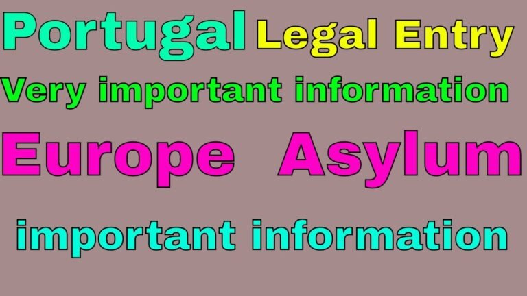 portugal immigration related information and Europe asylum information(Urdu_Hindi) portugal immigration related information and Europe asylum information(Urdu_Hindi)