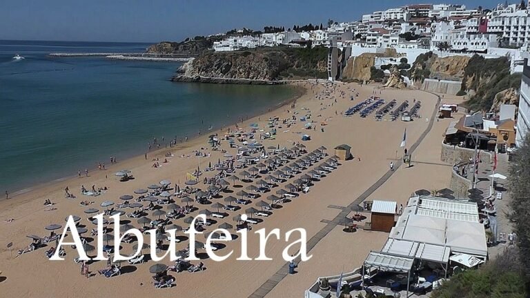 ALGARVE: Albufeira town & beach (Portugal)