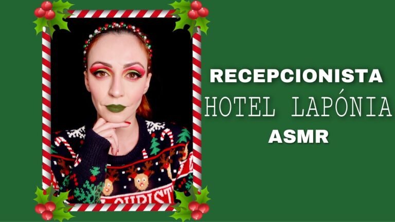 ASMR Portugal: Recepcionista Hotel Lapónia | sons de teclado