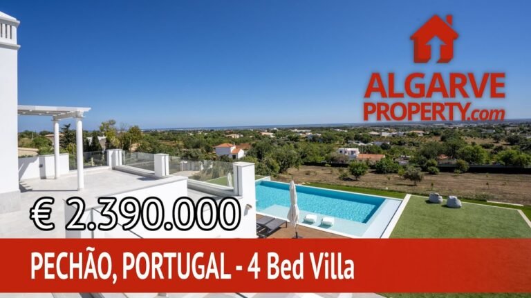 AlgarveProperty.com –  Luxury 4 bed villa with PANORAMIC VIEW over the SEA – OLHÃO/PORTUGAL