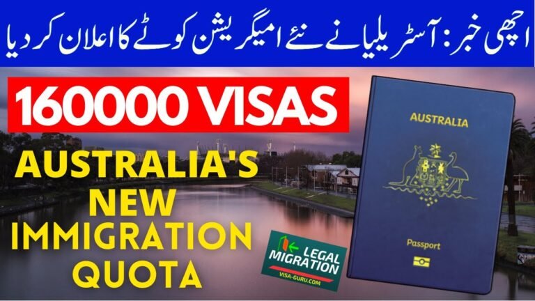 Australia Announces New Immigration Quota 160,000 Visas 2021-2022 – Australia's New Immigration Plan