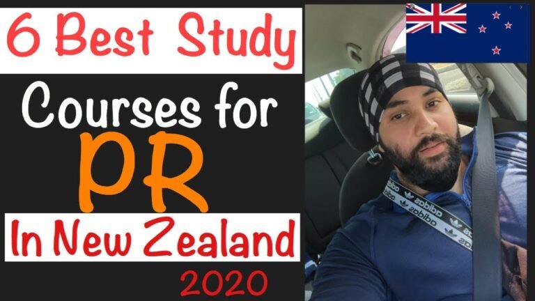 Best courses to  study  in New zealand  for PR |Residency| work visa| Covid19 2021  |Harjot singh hj