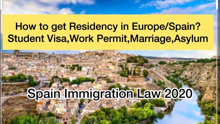 Best ways to get Residency in Spain/Europe || 2020 || European Countries || Immigration | Hindi/Urdu