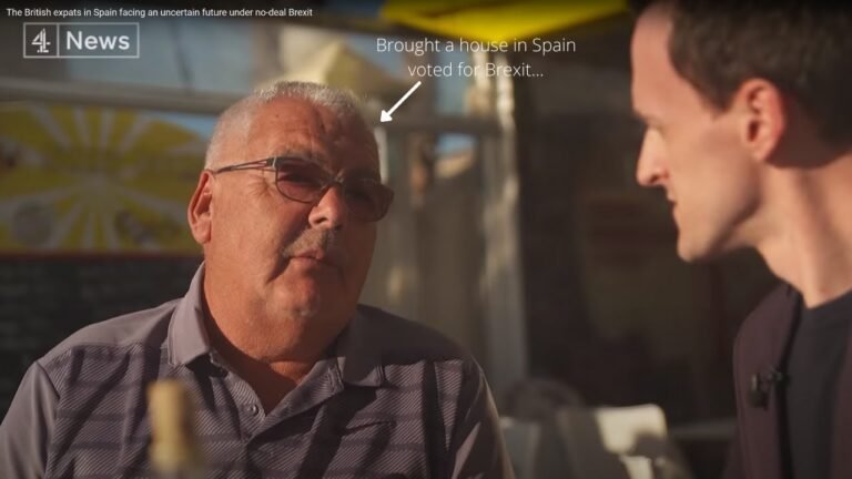 Brexit: British immigrants in Spain who failed/didn't apply for residency are going back to the UK