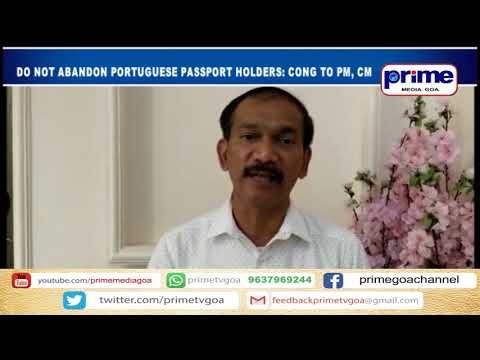 DO NOT ABANDON PORTUGUESE PASSPORT HOLDERS  CONG TO PM CM