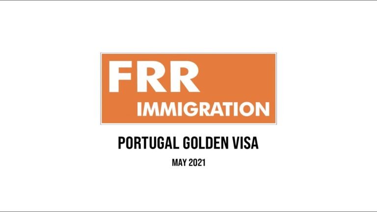 FRR Immigration – Portugal Golden Visa