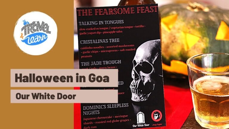 Halloween in Goa ~ Curated Lunch in 400 year old Goan Portuguese House~ Our White Door, Margao Goa