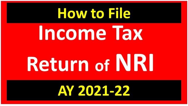 How to File ITR of NRI AY 2021-22 I Income Tax Return Non Resident Indian I CA Satbir Singh