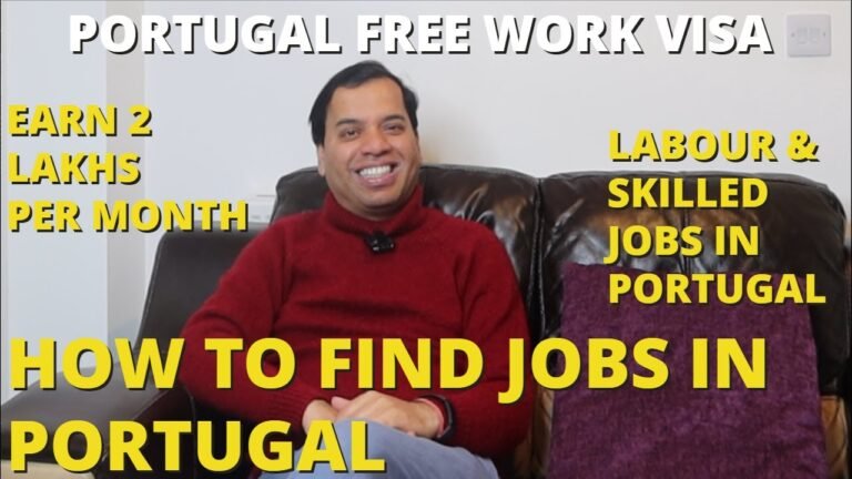 JOBS IN PORTUGAL | HOW TO FIND JOBS IN PORTUGAL | PORTUGAL FREE WORK VISA | JOBS IN PORTUGAL