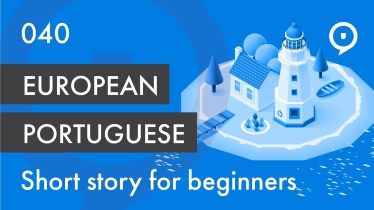 Learn European Portuguese (Portugal) – short story – Beach house