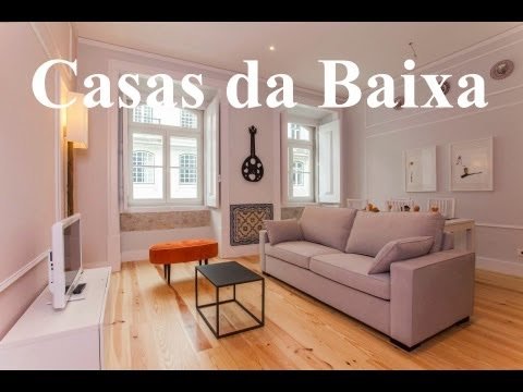 Lisbon Holiday Apartments Rentals .Casas da Baixa . Portugal