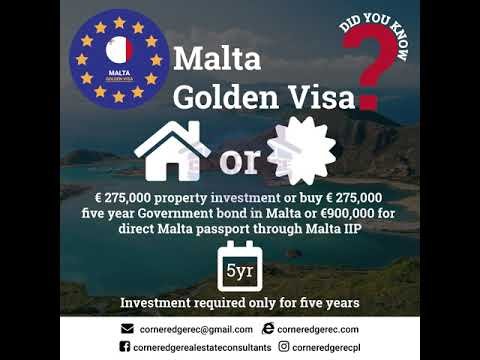 Malta Golden Visa Requirements, Immigrants In Malta, Malta Golden Residence Visa