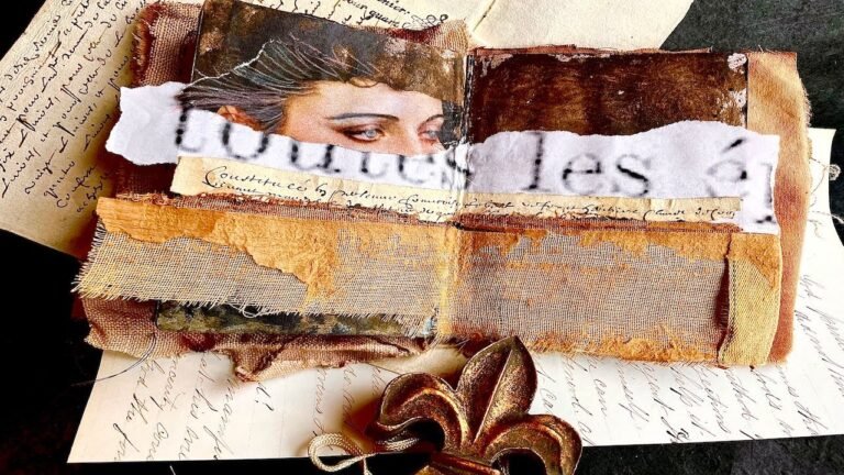 Mixed Media Passport Art Journal