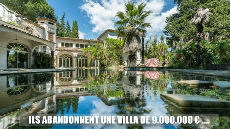 ON TROUVE LA VILLA D'UN MILLIONNAIRE À L'ABANDON … [ URBEX ]