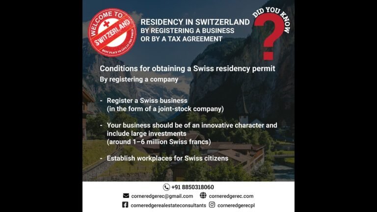 Permanent Residence For Switzerland, Permanent Residency, Permanent Residence Visa