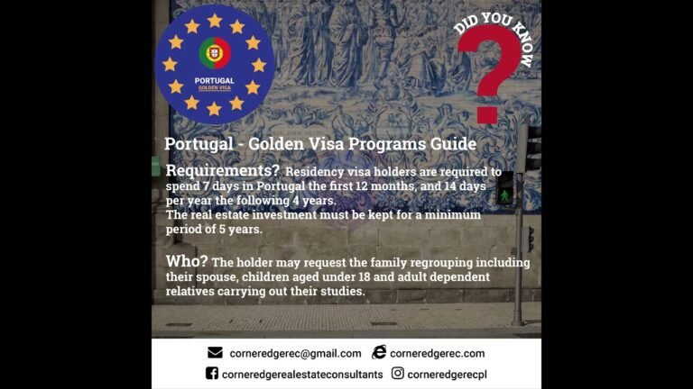 Portugal Golden Visa Program Key Facts, How To Get Schengen Visa, How To Obtain Schengen Visa